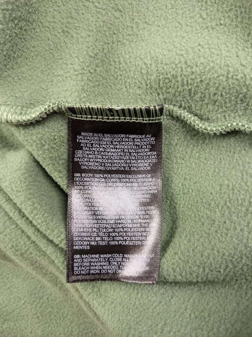 NWT The North Face Jacket TKA Glacier Fleece 1/4 Zip Thyme Green Mens XL